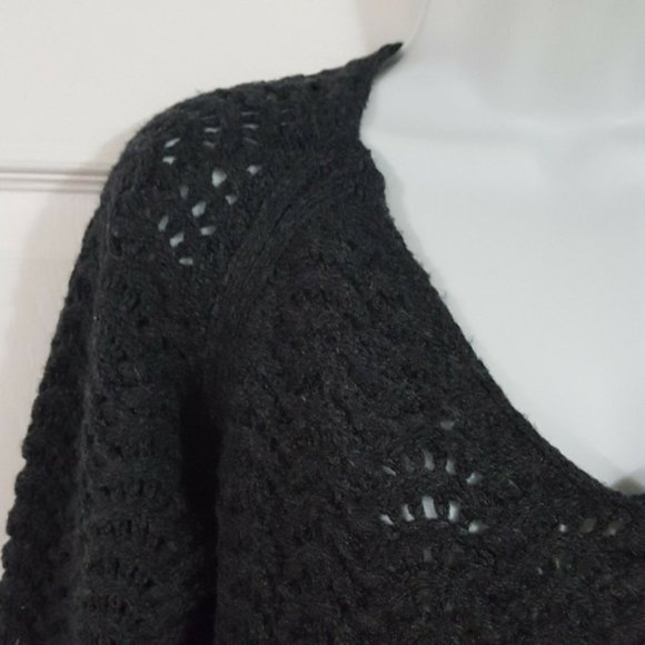 NWOT Joie knit sweater charcoal - Picture 4 of 5